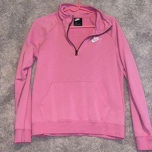 Nike Pink Quarter Zip